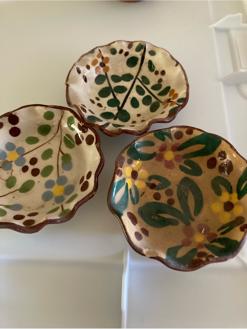 Set of 3 Italian mini bowls